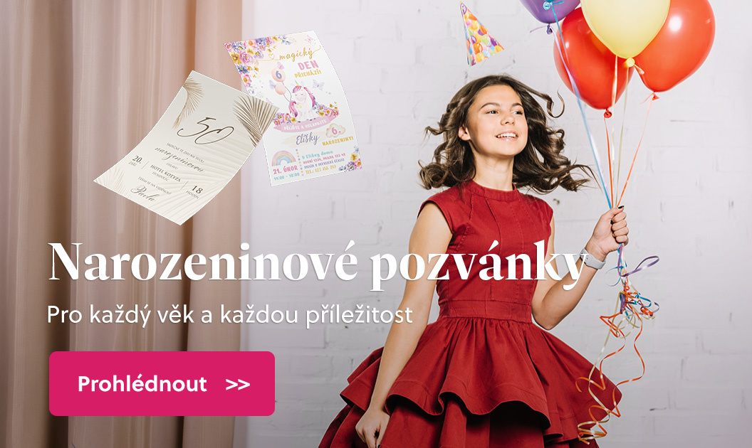Narozeninové pozvánky